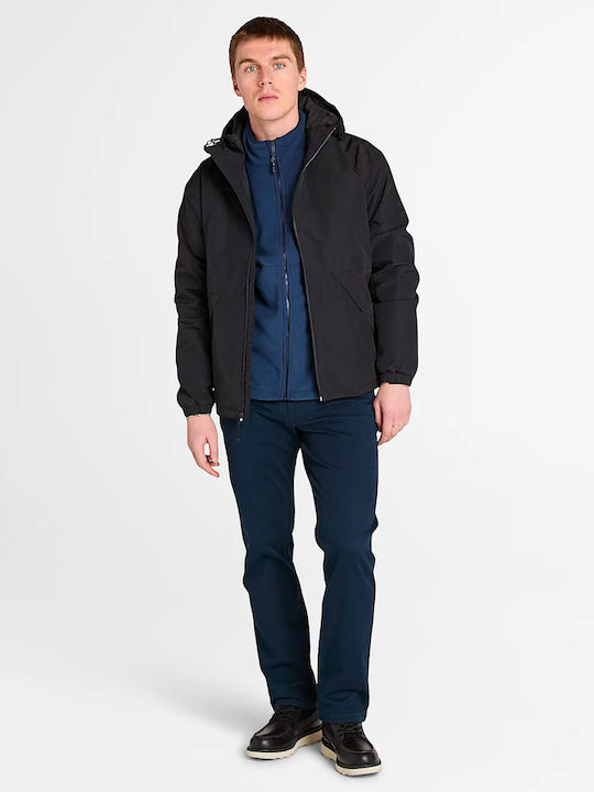 Jacke Wasserdicht Black