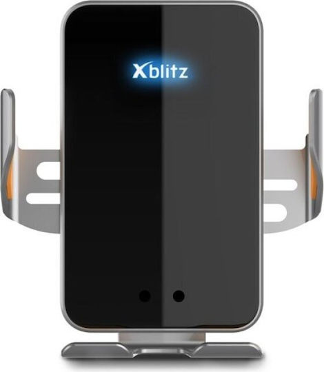 Xblitz Поставка за Мобилен Телефон за Кола с регулируеми куки Черна