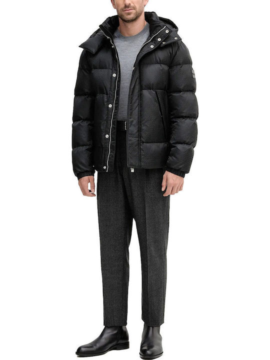 Logo Jacket Puffer Black
