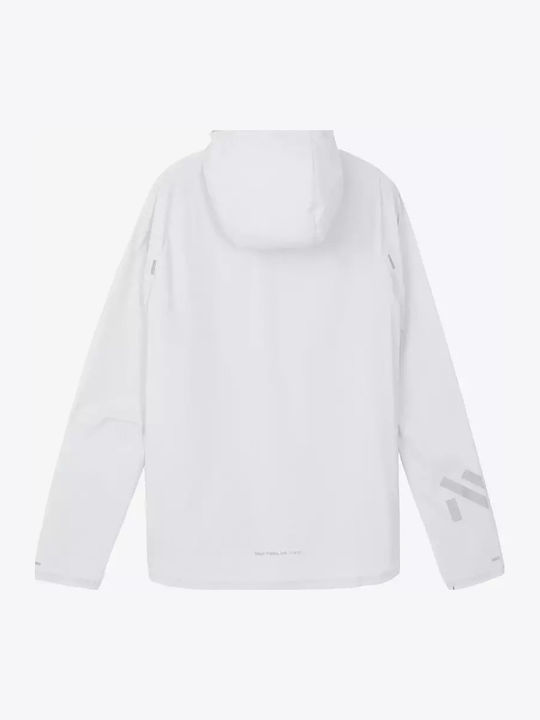 Athletic Jacket Windproof White