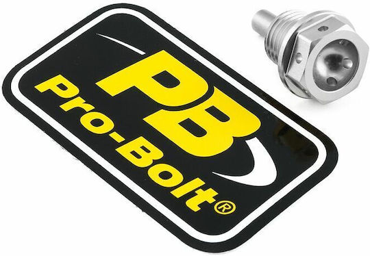 Pro Bolt Τάπα Λαδιού Μοτοσυκλέτας Ασημί ALSUMP1412MAGS