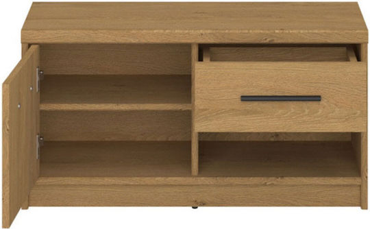 Έπιπλο Τηλεόρασης Pavi Καφέ Μ84.3xΠ33.8xΥ44.2cm