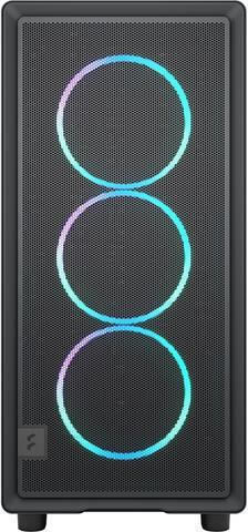 Fractal Design Epoch Gaming Midi Tower Κουτί Υπολογιστή με Πλαϊνό Παράθυρο Black TG RGB Light
