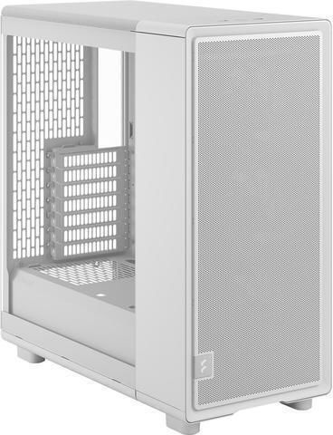 Fractal Design Epoch Gaming Midi Tower Computer Case with Side Window White TG Clear