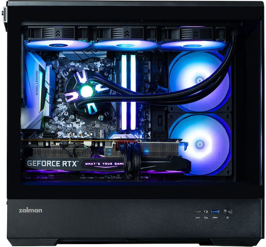 Zalman P30 Micro Tower Κουτί Υπολογιστή Μαύρο
