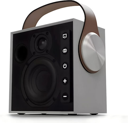 Morel Biggie Bluetooth Speaker 60W with Battery Life up to 20 hours Minimal White