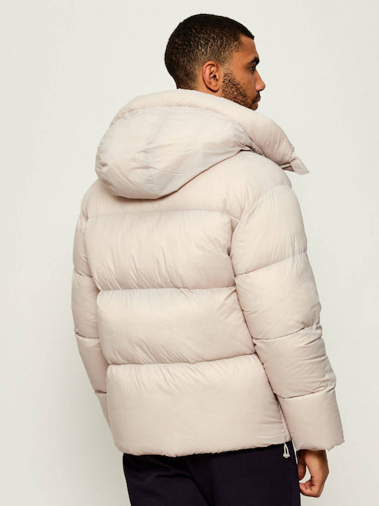 Jacke Puffer Beige