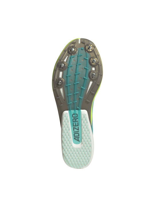 Adizero Avanti Sport Shoes Spikes Turquoise