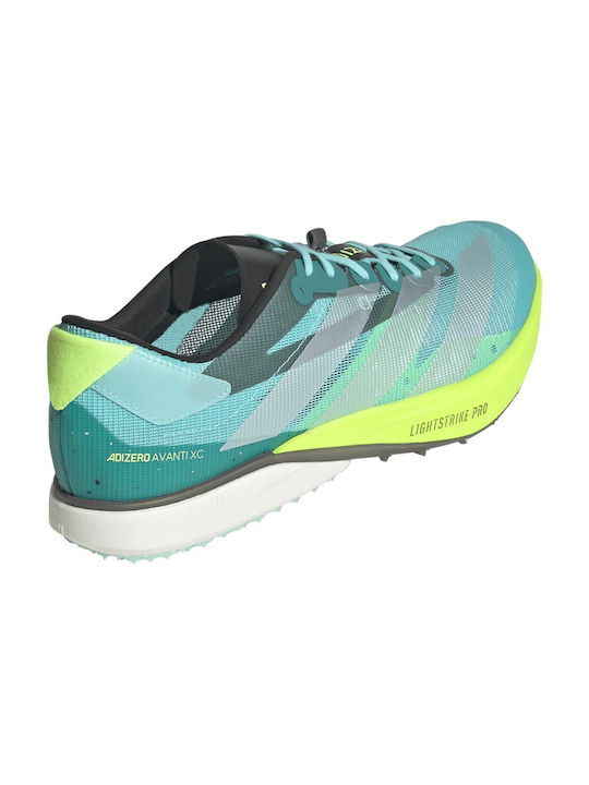 Adizero Avanti Sport Shoes Spikes Turquoise