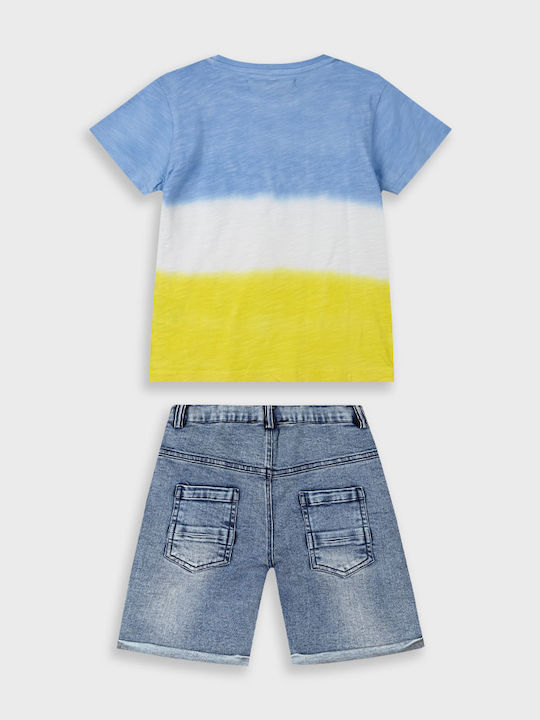 Energiers Set Pentru Copii Cu Pantaloni Scurți Multicolor 2 Bucăți