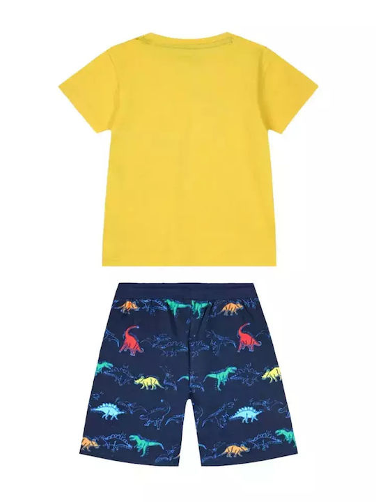 Energiers Kinderbekleidungsset mit Shorts Marineblau 2 Stück