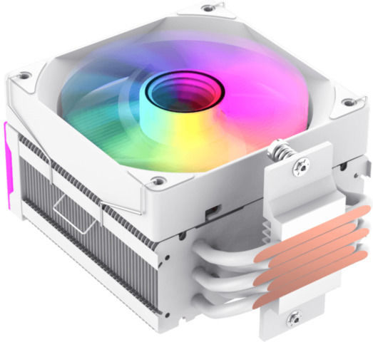 GameMax Sigma 550 Infinity Ψύκτρα Επεξεργαστή για Socket AM4/AM5/1200/1700 με RGB Φωτισμό Λευκή