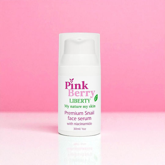 Pinkberry Cosmetics Liberty Serum Face with Snail Secretion & Niacinamide for Radiance & Firming 30ml