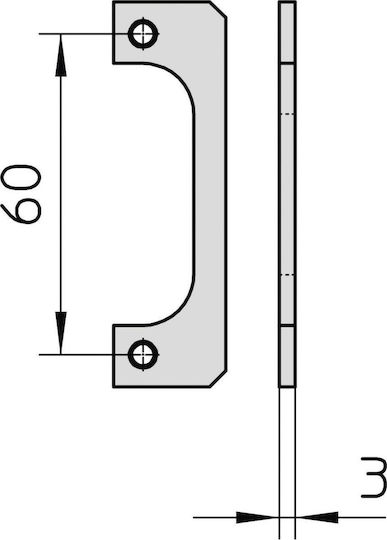 Viro Defender Lock Aluminium doors Gold