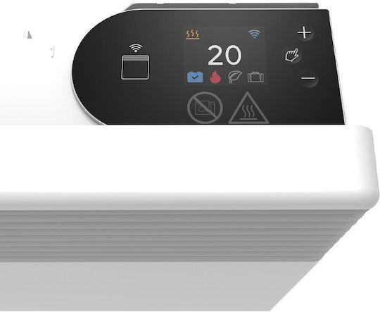 Convector Heater Wall 2000W with Electronic Thermostat White