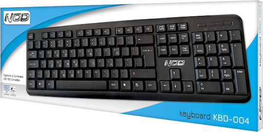 NOD KBD-004 Πληκτρολόγιο Ελληνικό