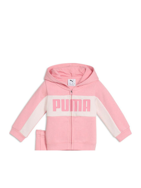 Kids Sweatpants Set Pink 2pcs Essentials