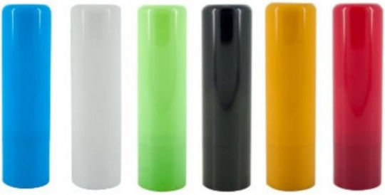 Θήκη Lip Balm-κραγιόν Σωληνάριο Κηραλοιφών Χείλη 5gr Κιτρινο