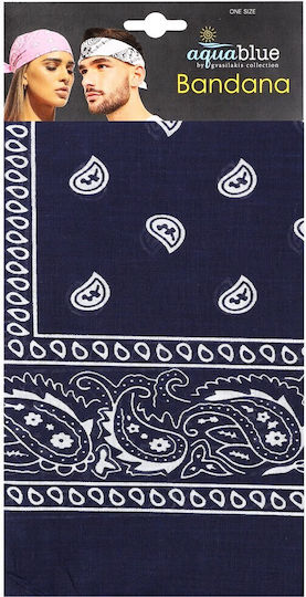 Classic Beige Paisley Hair Bandana