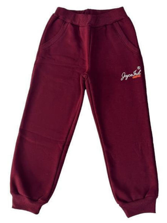Kids Sweatpants Bordeaux