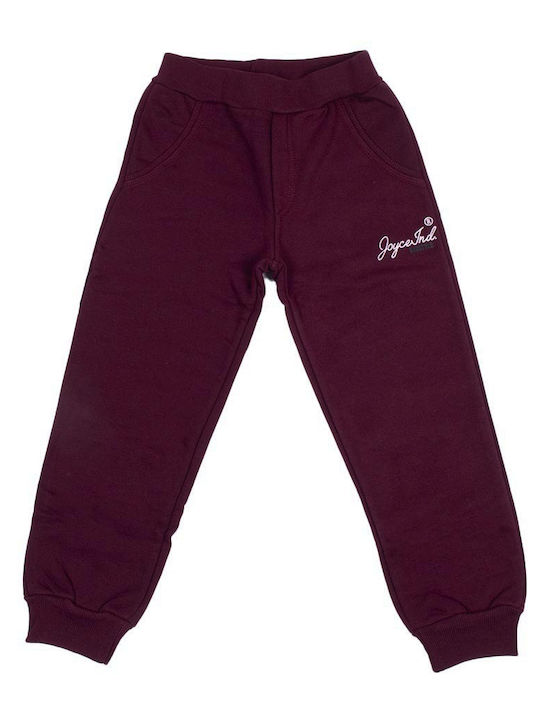 Kids Sweatpants Bordeaux