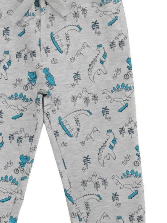 Pantaloni de Trening pentru Copii Verde Gri