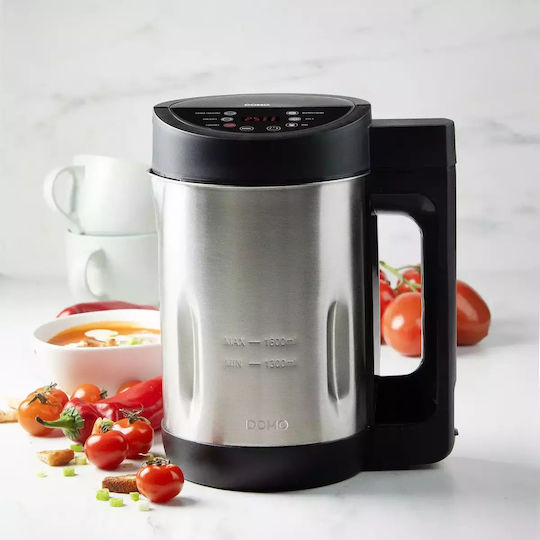 Domo Supa Maker 1050W cu Capacitate 1.6lt Gri