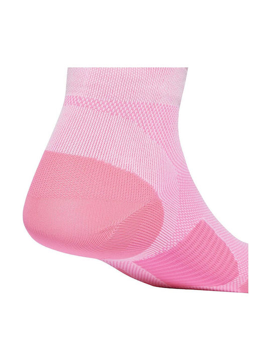adidas Runxadizero Socks Running Socks Pink 1 Pair