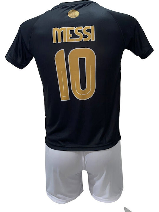 Παιδικό Σετ Ποδοσφαίρου Messi Argentina Γαλάζιο Μαύρο 260825-04b
