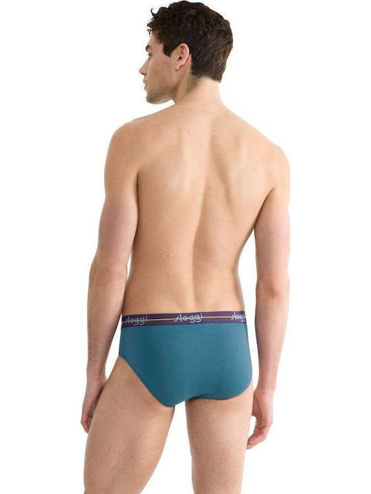 Start Midi Men's Slips Purple/petrol 2Pack