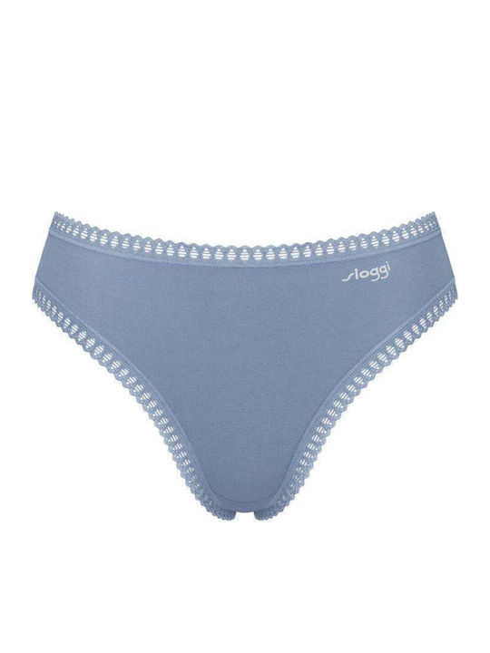 Βαμβακερά Women's Slip 3Pack Blue