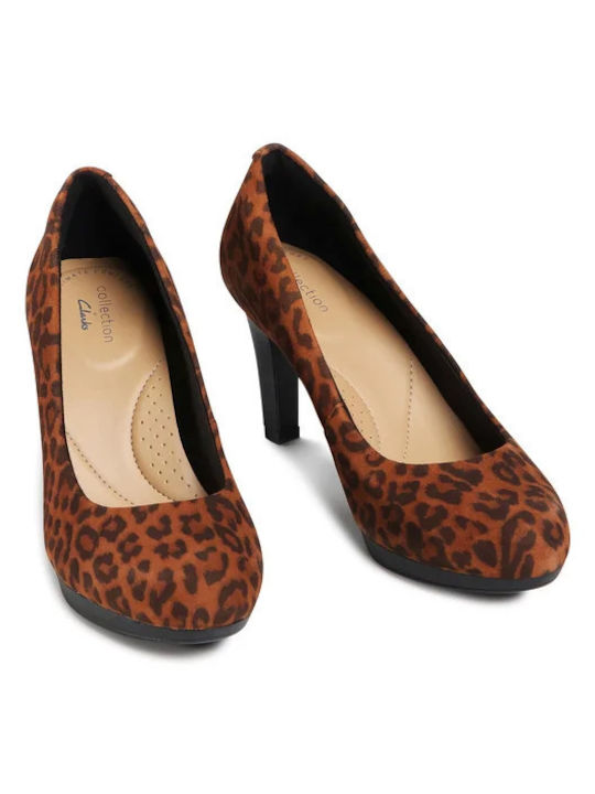 Multicolour Heels Animal Print Adriel Viola