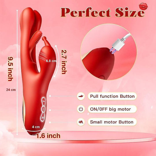 Smd Stellar Fantasy Clitoral Flapping G Spot Vibrator 3-in-1 Double Vibrator 7 Vibrating Modes Red | Skroutz.mt Smd Stellar Fantasy Clitoral Flapping G Spot Vibrator 3-in-1 Double Vibrator 7 Vibrating Modes Red | Skroutz.mt