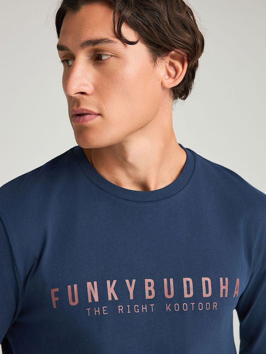 T-shirt Navy Μπλε