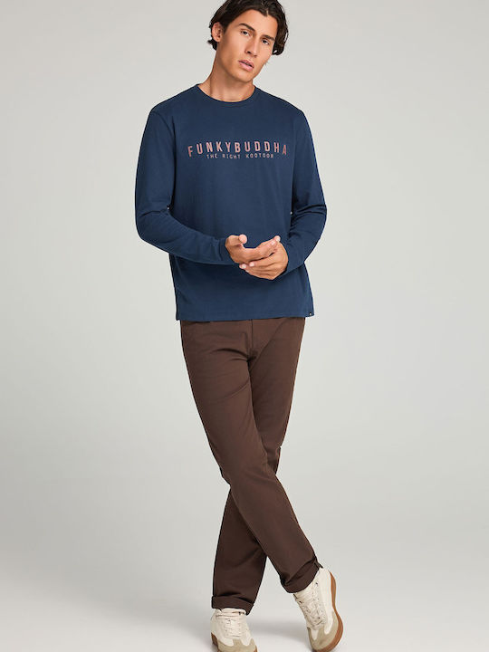T-shirt Navy Μπλε