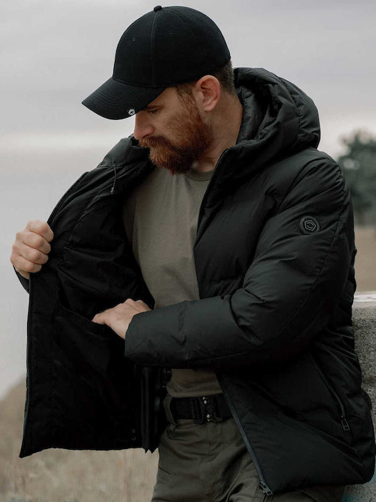 Omega Winter Jacket Puffer Waterproof Gray