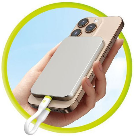 Mobile Origin Редовна USB 2.0 Кабел USB-C мъжки - USB-C мъжки 60W Бял 1м