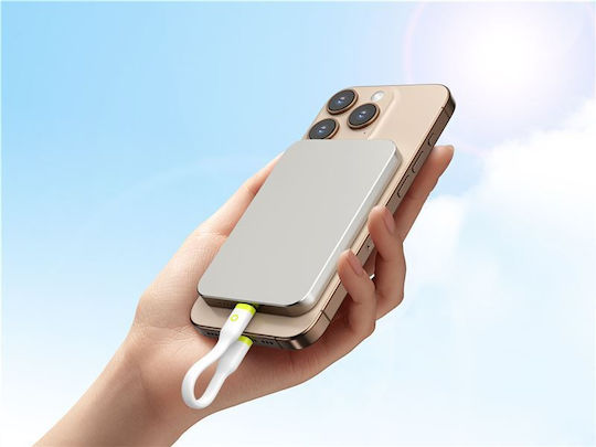 Mobile Origin Редовна USB 2.0 Кабел USB-C мъжки - USB-C мъжки 60W Бял 1м