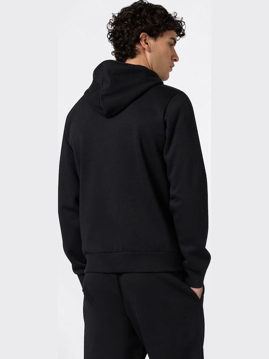 Sweatshirt with Hood Black