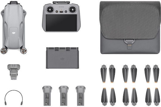 DJI Air 3 Dron Pachet Fly More 5.8 GHz cu Cameră 4K 60fps HDR și Telecomandă
