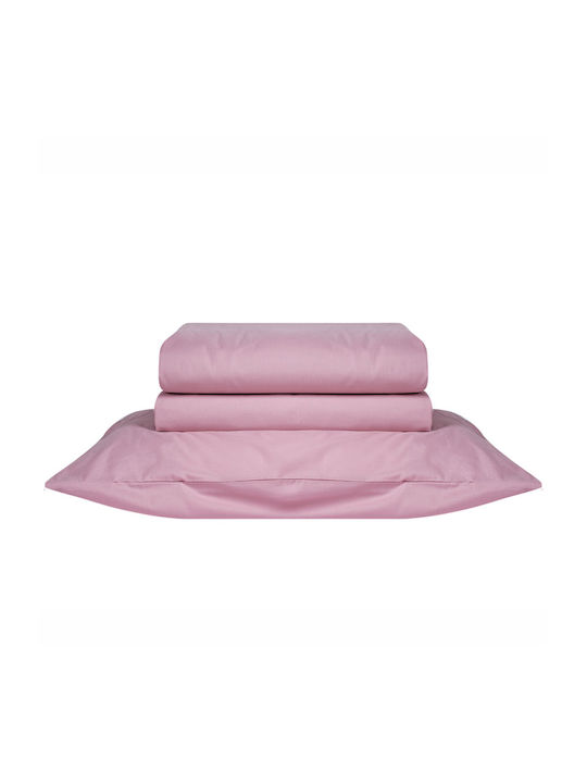 Kentia Чаршаф King Size 270x270см. Essential Розово (#FFC0CB)
