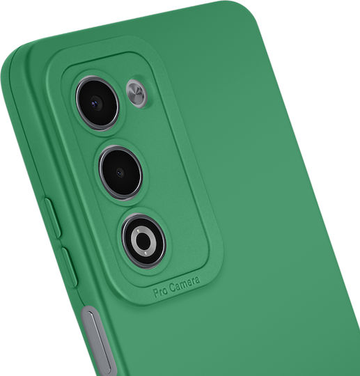 Avizar Мек Силиконов Калъф Oppo A5 Подсилване На Камера Зелен