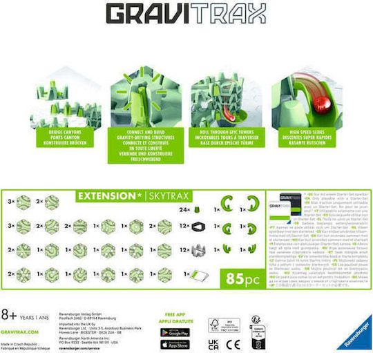Ravensburger Joc Educațional de Cunoștințe Gravitrax