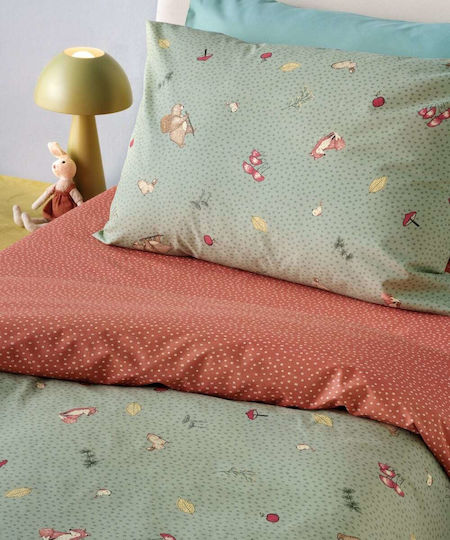 Kentia Marker 22 Set Kids Duvet Cover Single with Pillowcase Cotton 165x245cm