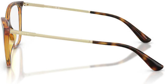 Vogue Metal Eyeglass Frame Butterfly Brown VO5673 W656