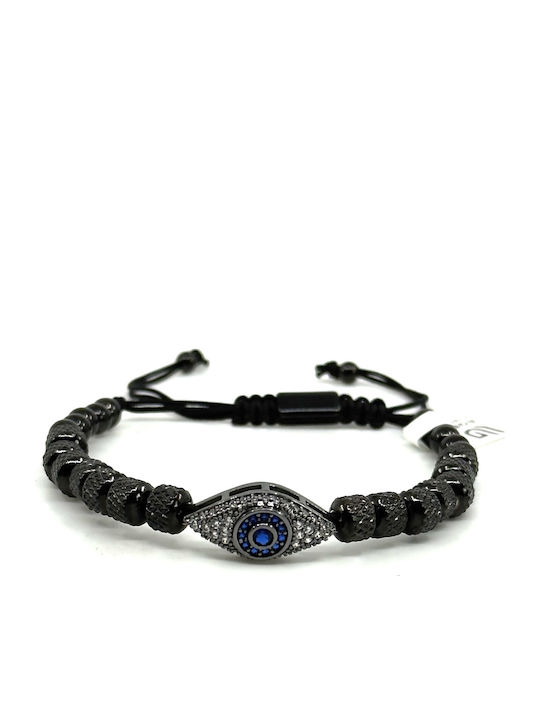 Legend Accessories Men's Bracelet with design Eye made of Steel