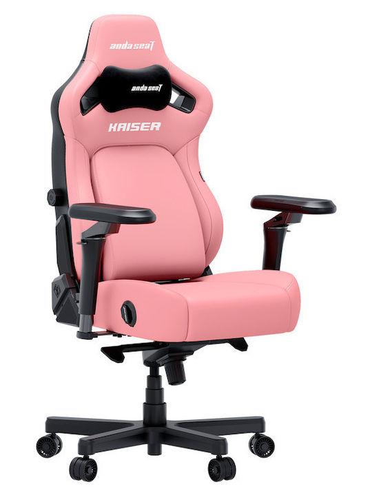 Anda Seat Kaiser-4 V2 XL Καρέκλα Gaming Δερματίνης με Ρυθμιζόμενα Μπράτσα Ροζ