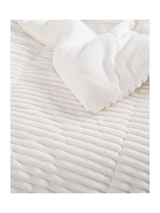 Rythmos Duvet Cover Single 160x220cm Etoile White 720 GSMGsm
