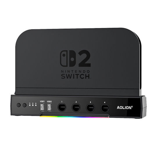 Βάση Ψύξης Rgb Διανομέα Υποδοχή Nintendo Switch 2