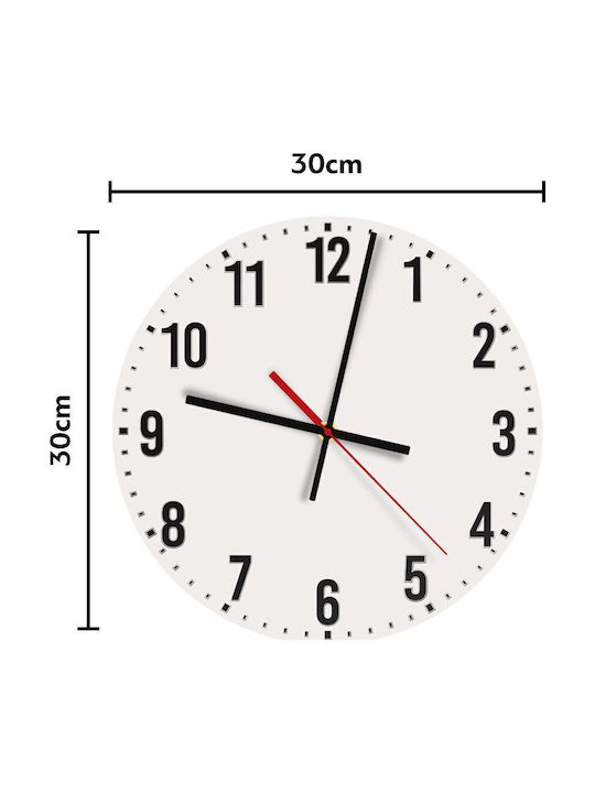 Koupakoupa Kids Wooden Wall Clock Stitch Movie 30cm